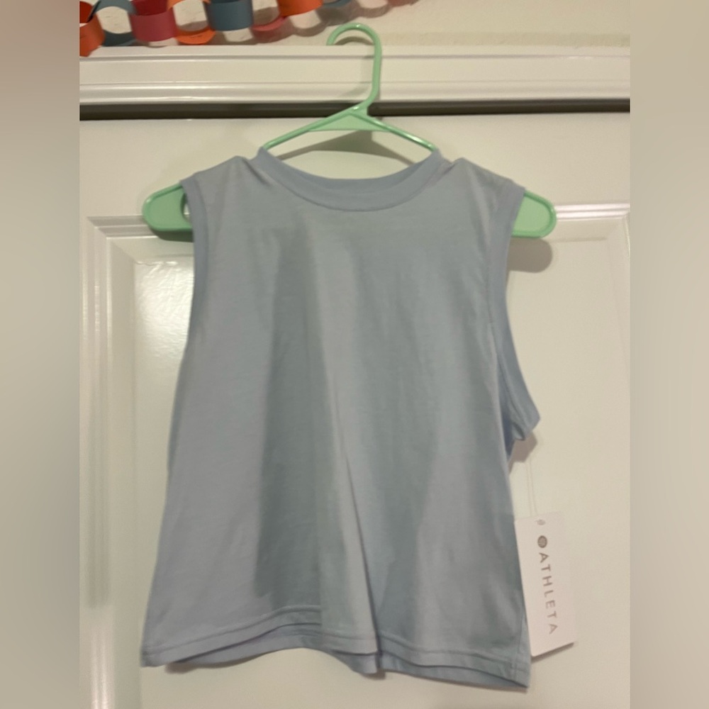Athleta Women’s True Cotton Crop Tank Top